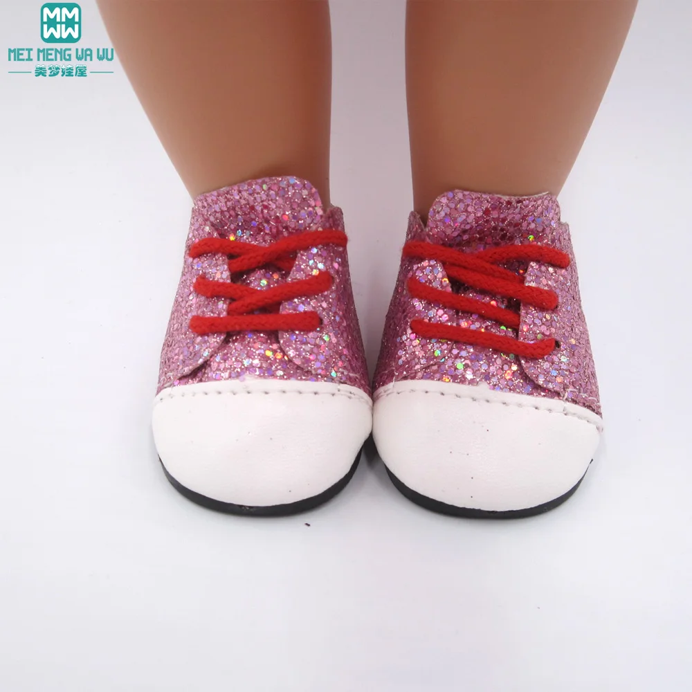 

Doll shoes for 43cm new born doll Accessories and American doll Sports shoes, sneakers