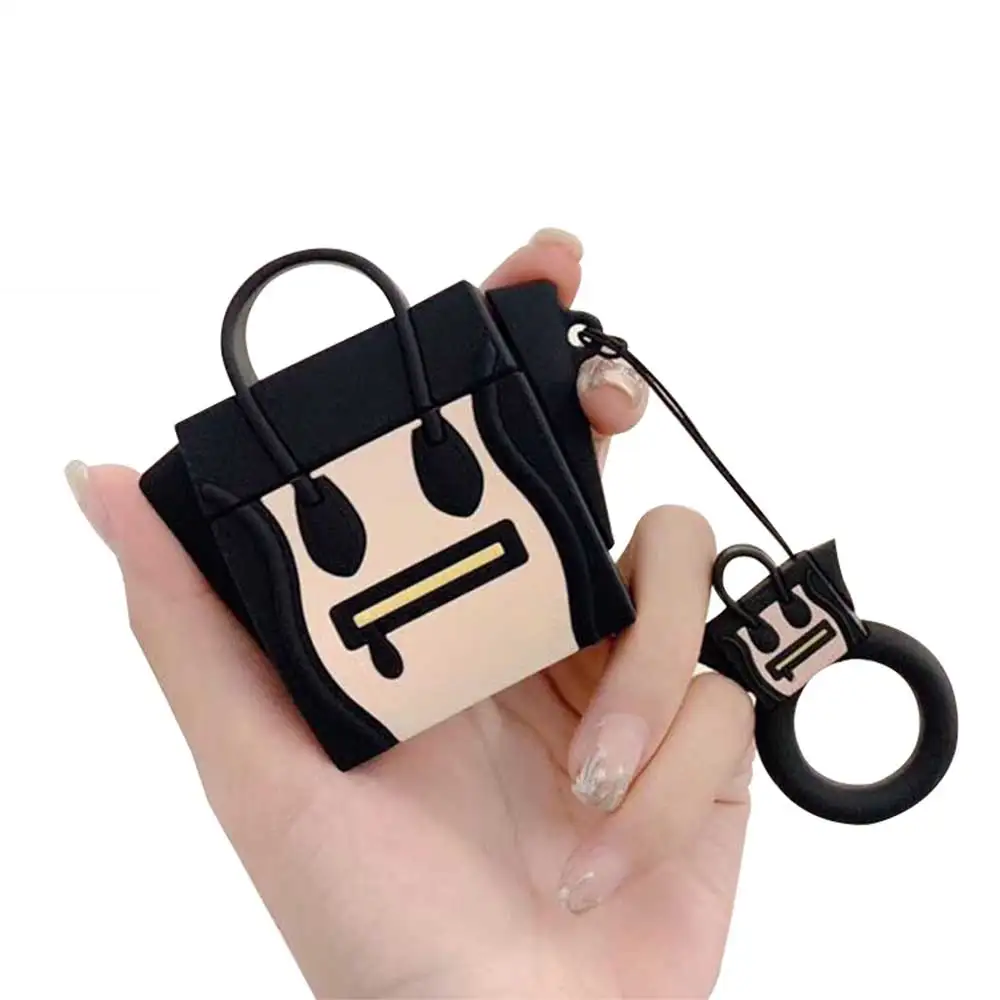 2 Модные 3D сшивание конфеты Tote Bluetooth беспроводная гарнитура Набор силиконовый чехол для гарнитура для airpods защитные противоударные чехлы - Цвет: 2
