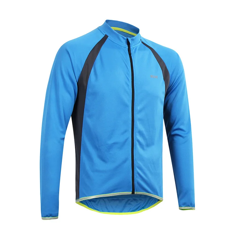 ARSUXEO уличная спортивная велосипедная майка roupa ciclismo с длинным рукавом весна осень одежда для велосипеда MTB футболки Одежда для велосипеда Джерси