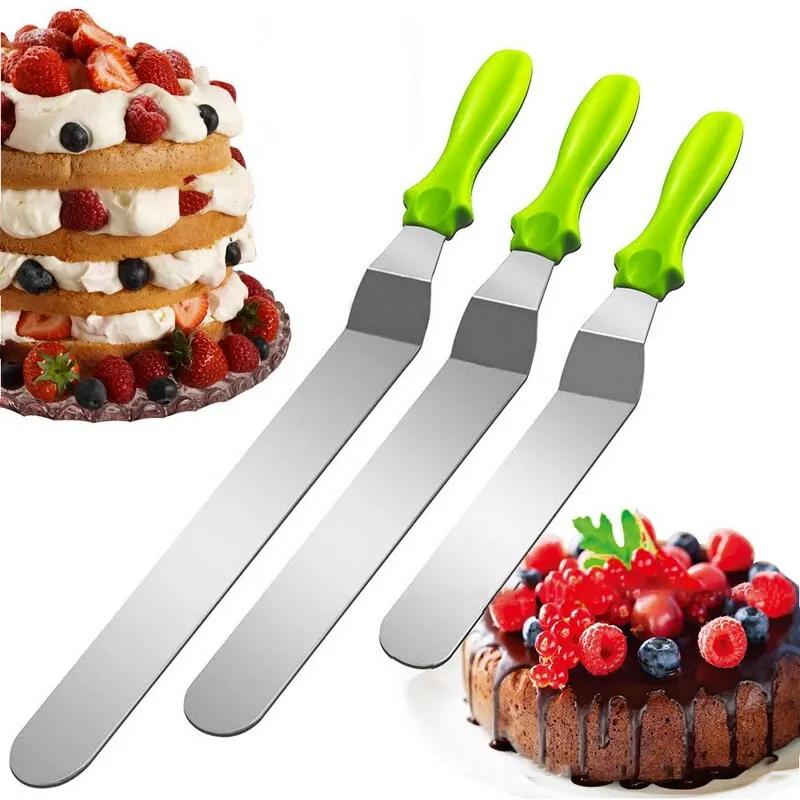 4pcs green Пластиковый круглый поворотный стол для торта, вращающаяся противоскользящая подставка для торта, инструмент для выпечки «сделай сам», кухонный инструмент, принадлежности для выпечки - Цвет: 4pcs green