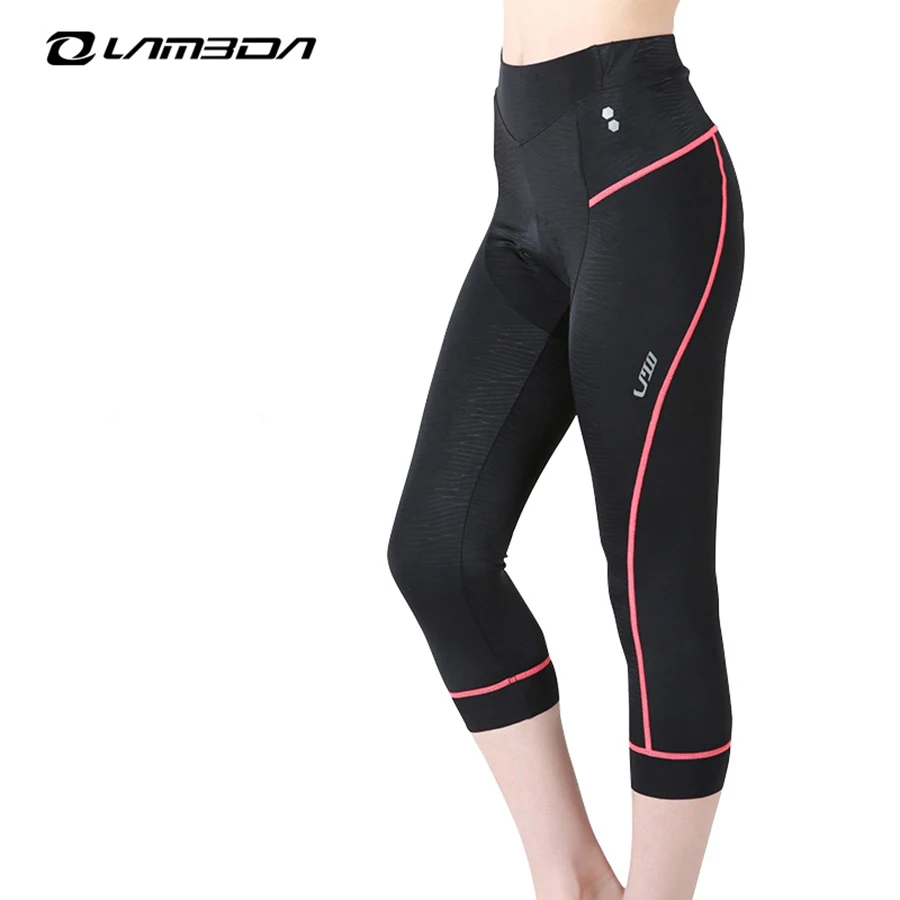 Женские штаны для велоспорта LAMEDA длинные с 3D гелевой подкладкой 4/3