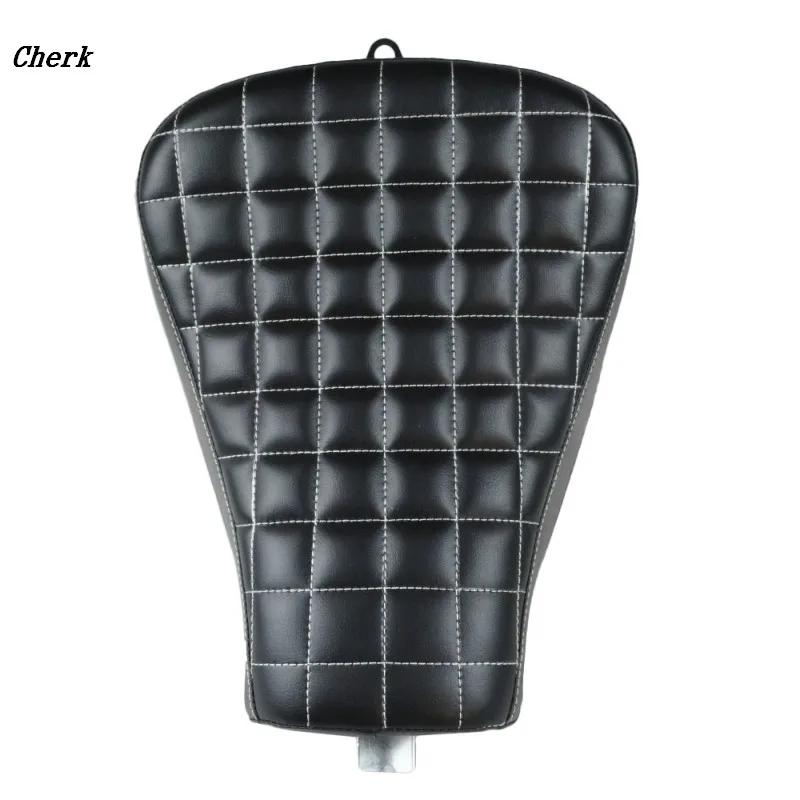 

Motorcycle Parts Driver Front Block Leather Pillow solo Seat Cushion For Harley Sportster Forty Eight XL1200 883 72 48