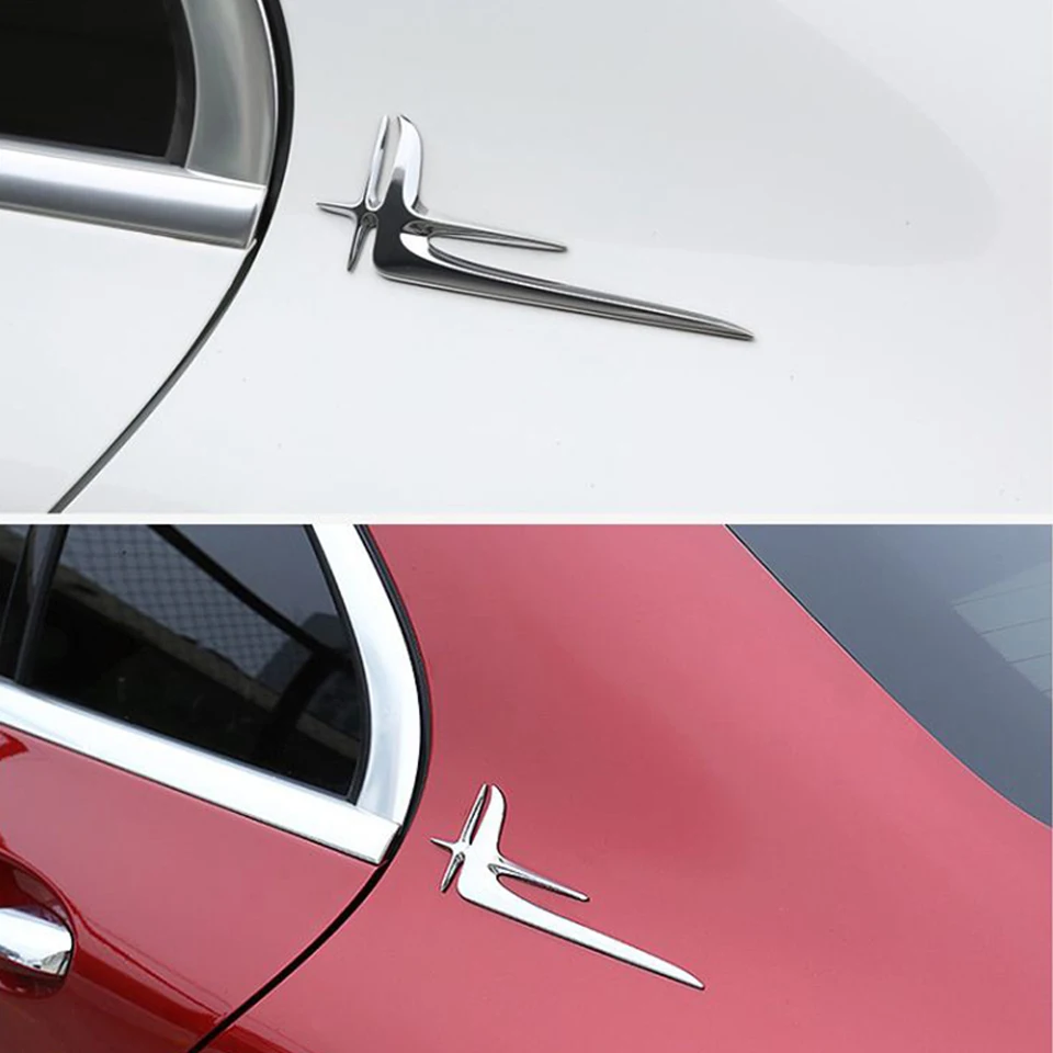 Автомобильный Стайлинг Atreus дневной боковой значок наклейка на кузов Mercedes benz W211