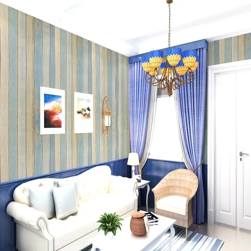 Водостойкие настенные стикеры в средиземноморском стиле фоновые обои для теплой