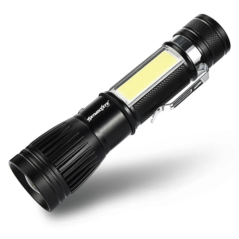 DSHA-SKYWOLFEYE наружный масштабируемый фонарик XM-L T6 + COB светодиодный лампа USB зарядка |