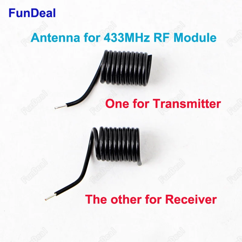 2 шт. Высококачественная Весенняя антенна 433 МГц для радиочастотного приемника и