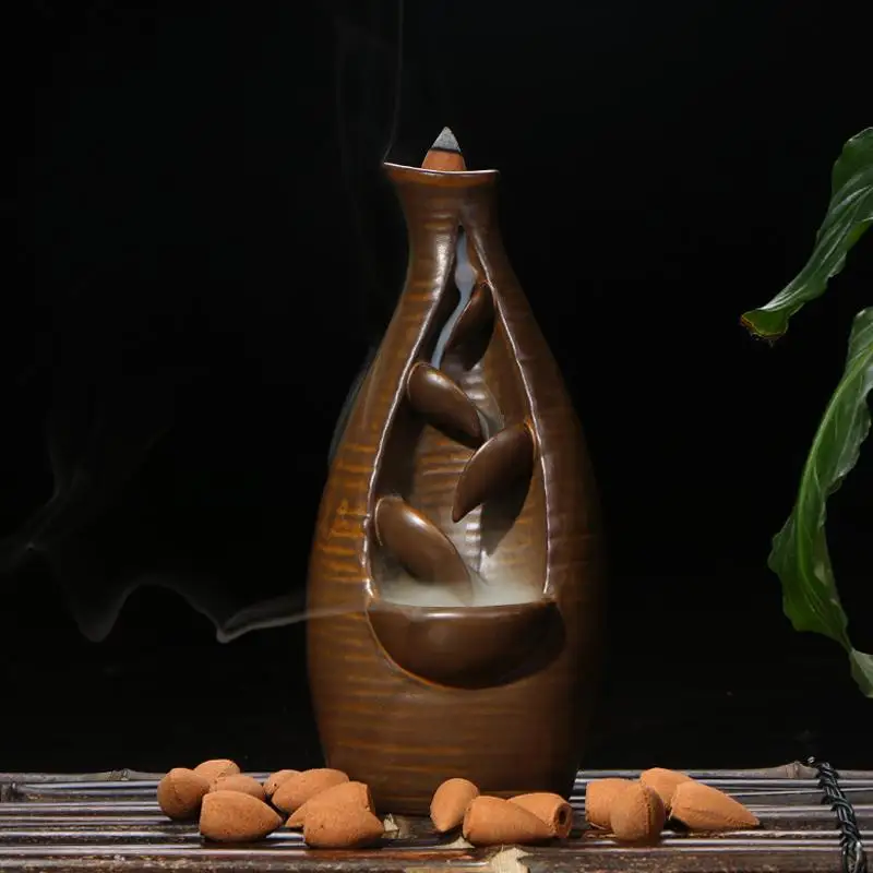 Специальный античный керамический ароматический масляный горелка башня