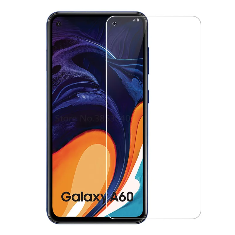 Закаленное стекло для Samsung Galaxy A60 Защитная пленка экрана 9H 2.5D Защитное a6060