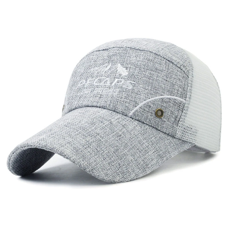 Модная однотонная быстросохнущая бейсбольная кепка для женщин и мужчин