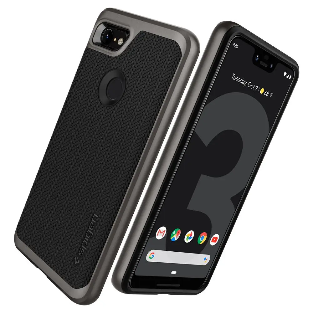 SPIGEN Google Pixel 3 XL чехол Neo Гибридный двухслойный защитный Противоскользящий MIL-STD