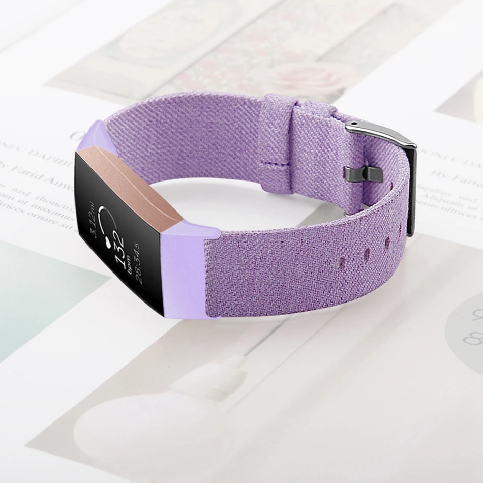 YUEDAER серый нейлоновый ремешок для Fitbit Charge 3 Charge3 ремешок для мужчин t холщовый ремешок для мужчин и женщин браслет для Fit Bit Charge 3