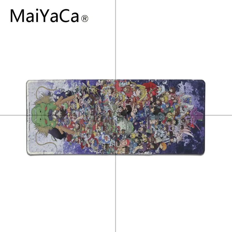 Lock Edge 30X90cm MaiYaCa Винтаж Прохладный Dragon Ball Супер Аниме Высокое Скорость Мышь большой коврик игровой Мышь pad Lockedge Мышь коврик клавиатура pad - Цвет: Lock Edge 30X90cm