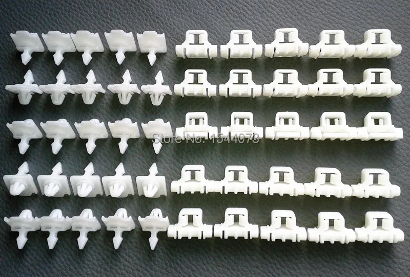 

200pcs Zierleisten Clips Beplankung For Mercedes Sacco Benz W124 W201