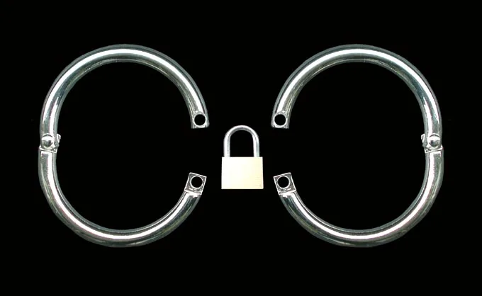 Новинка 2018 женские наручники из нержавеющей стали удерживающие запястье