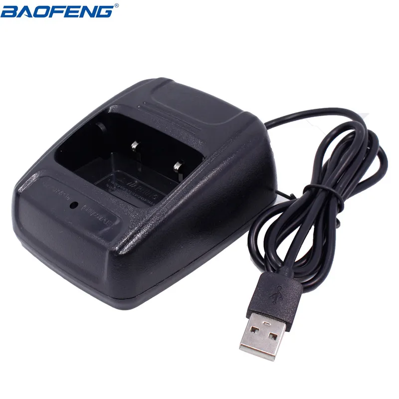 Зарядное устройство Baofeng USB Li Ion для двухсторонней радиостанции 888S 1/2/4 шт. рация с