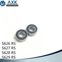 bearings 627 628 629 626 1 pc 440c stainless steel rings with si3n4 ceramic balls bearing s627 s628 s629 s626