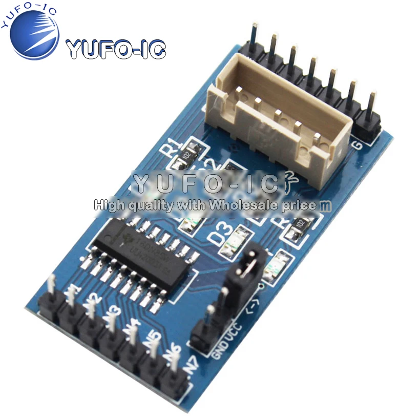 Четырехфазный шаговый двигатель с пятью линиями ULN2003|Интегральные схемы| |