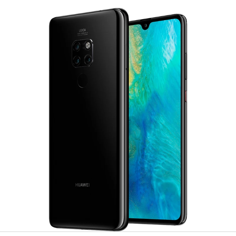 Глобальное ПЗУ HUAWEI Mate 20 полноэкранное Оригинальное 2244X1080 Kirin 980 4000 мАч 4 * зарядное