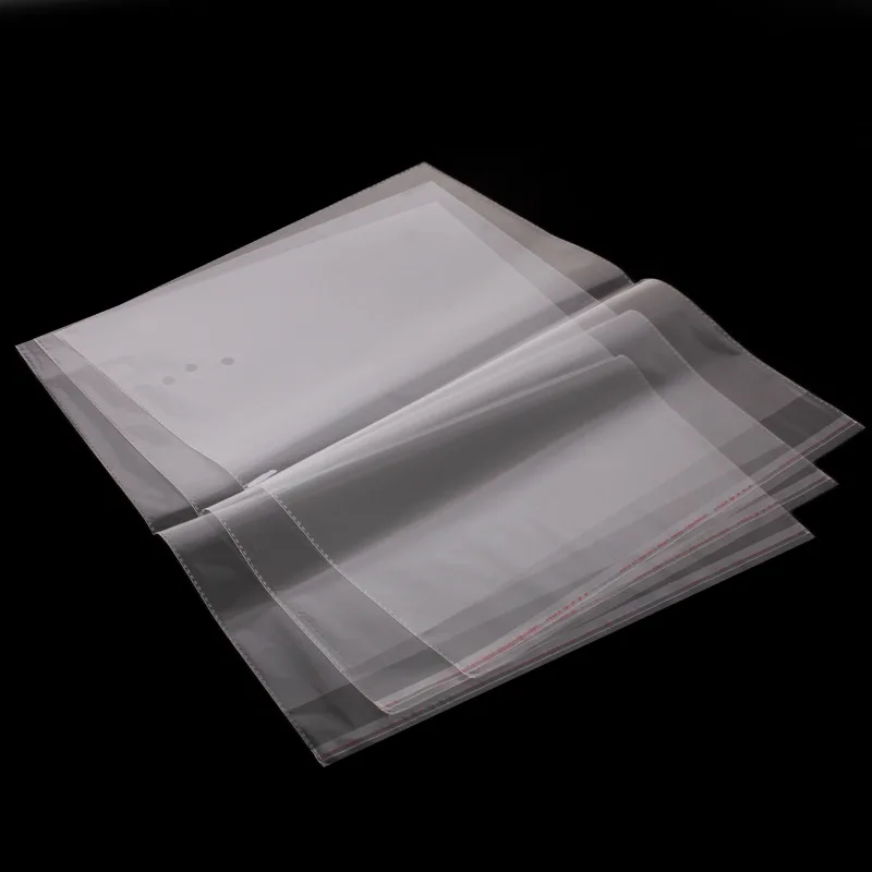 

10PCS/LOT Thicken Transparent OPP Self Adhesive Seal Bag Poly Bags Accessories Packing Bag Ziplock 7 Wire 50*70CM