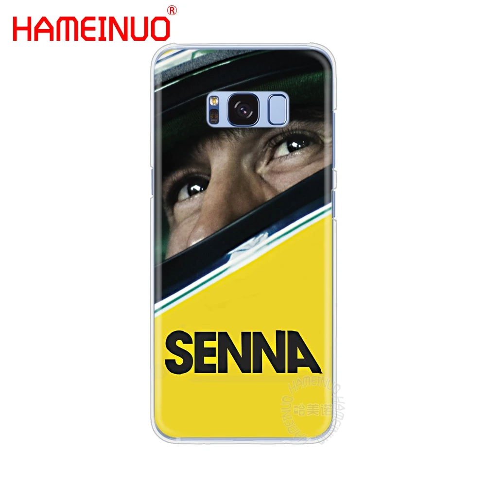HAMEINUO Айртон Сенна гоночный чехол для сотового телефона для samsung Galaxy S9 S7 edge PLUS S8 S6 S5 S4 S3 мини