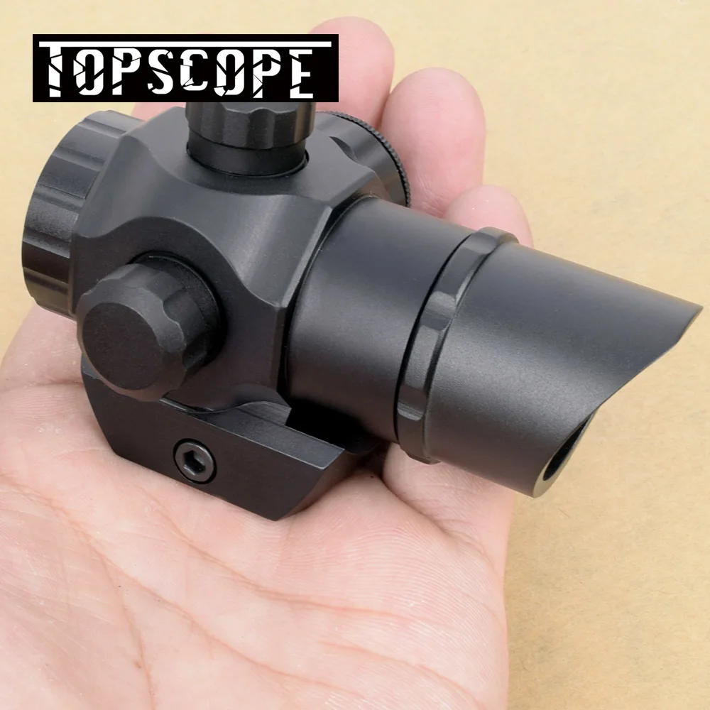 Тактический Harrie 1x22 Мини Red Dot Scope Reflex пистолет оружейный прицел с 21 мм Пикатинни