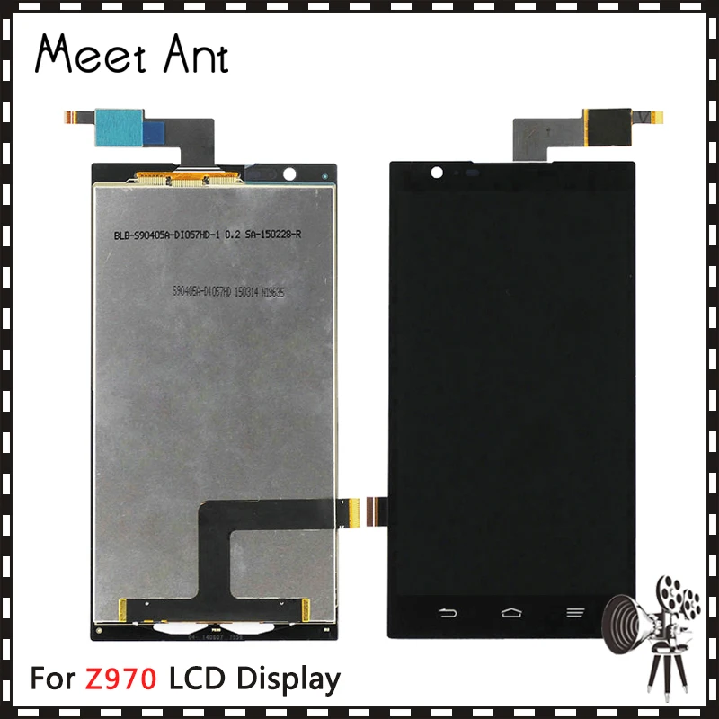 

10pcs/lot High Quality 6.0'' For ZTE Z970 LCD Display Screen With Touch Screen Digitizer Assembly