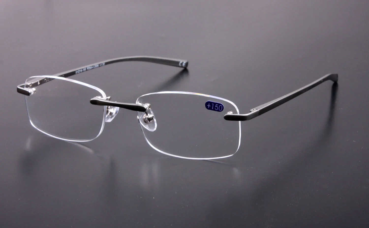 Мужские и женские очки без оправы квадратные для чтения Gafas De Lectura leesbril + 1 00 50 2 3 |