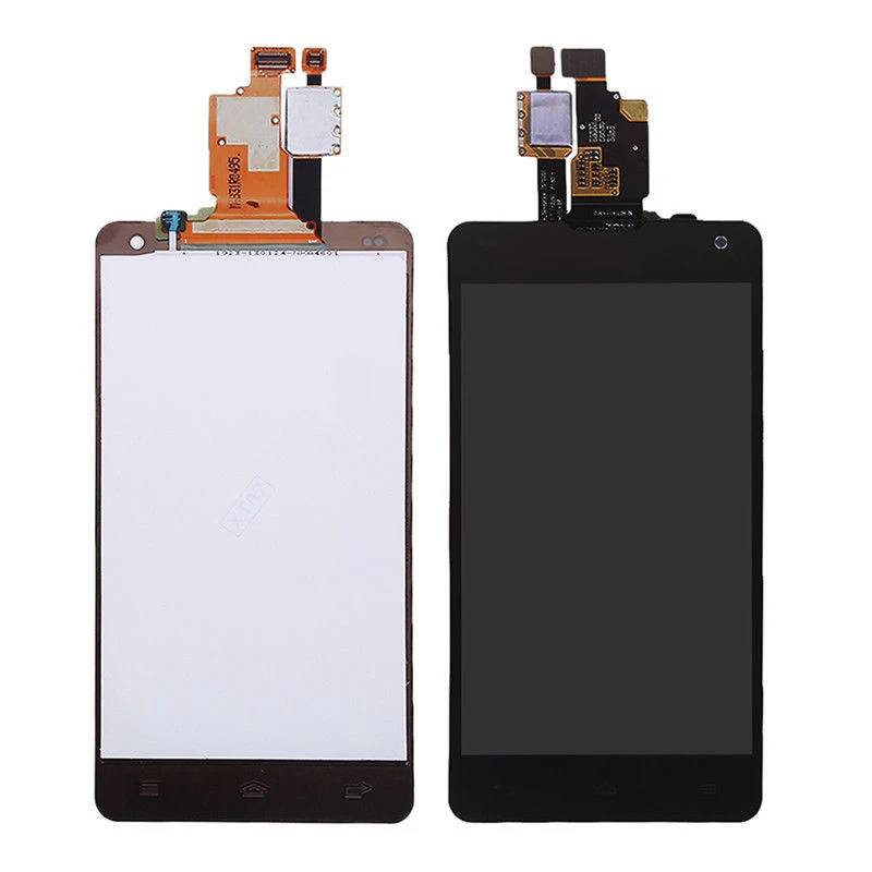 Для LG Optimus G E975 LCD LS970 F180 E971 E973 полный сенсорный экран дигитайзер Сенсорное стекло +
