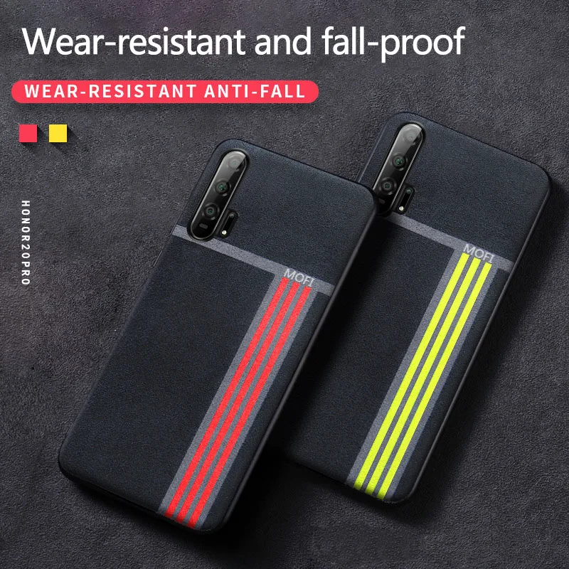 for Huawei honor 20 case shockproof back cover honor20 capas coque MOFi original honor 20 pro sport luxury protect case