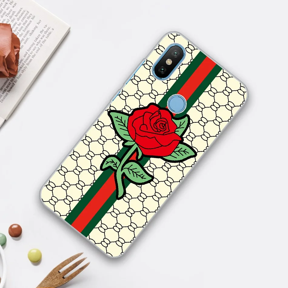 For Xiaomi Mi A2 Case 5 5S Plus Cover Silicone Soft TPU 6 Mix 2S mi 6X Coque Capas |
