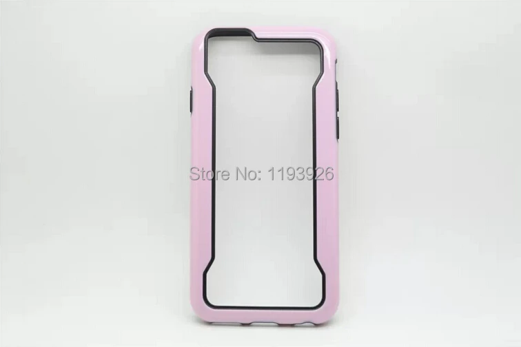 10PCS/Lot Wholesales PC+TPU Blade Point Colours Bumper For Iphone 6 4.7 inches Apple Phone 6g Free Shipping |