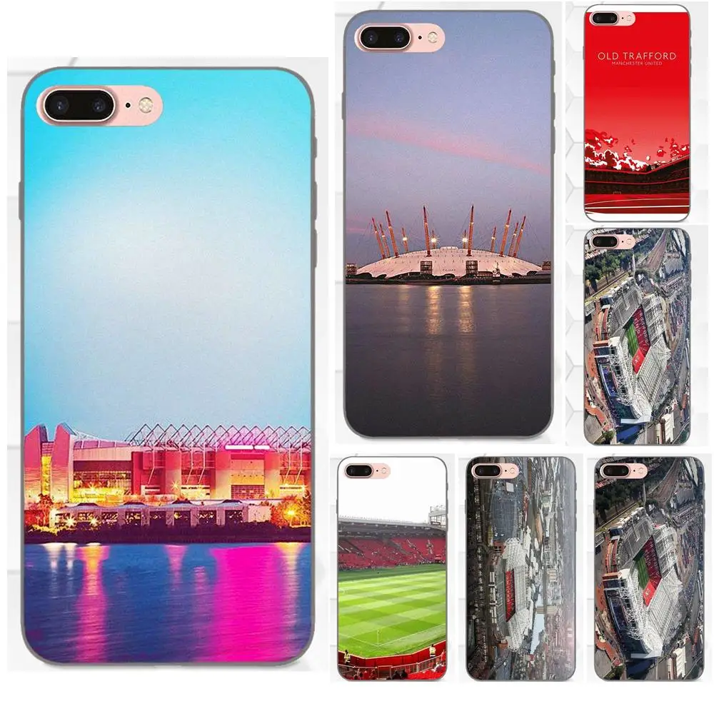 Мягкий чехол для телефона Манчестер стард Траффорд Apple iPhone 4 4S 5 5S SE 6 6S 7 8 Plus X XS Max