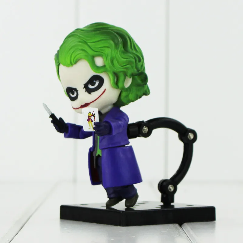 Nendoroid Бэтмен Темный рыцарь Джокер окрашенная фигурка злодея издание 566 Джокер кукла ПВХ фигурка Коллекционная модель игрушки