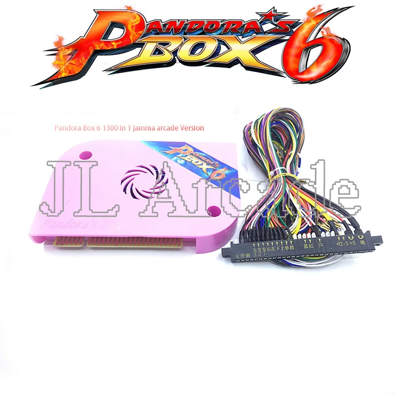Ящик Пандоры 6 1300 Аркада jamma Игровая плата печатной схемы CGA VGA HDMI карты для монет