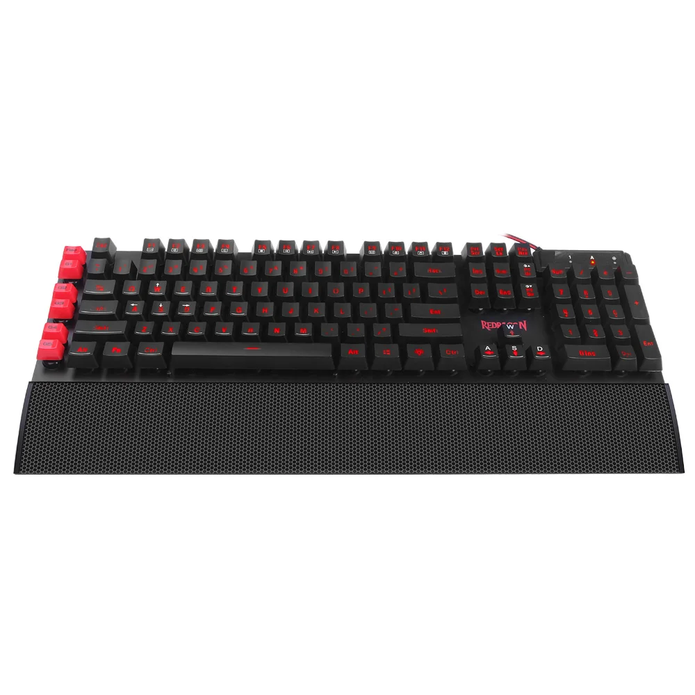 Игровая клавиатура и мышь Redragon YAKSA &amp NEMEANLION S102 в сочетании с 110 клавишами 7-цветной