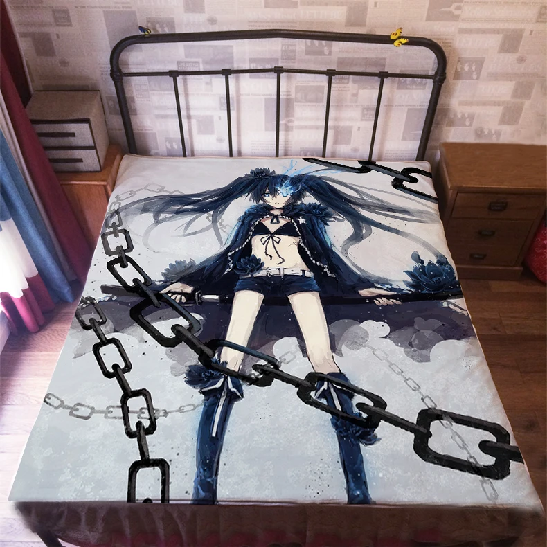 

Постельное белье с рисунком Аниме Манга Black Rock Shooter 150*200 см постельное белье 003