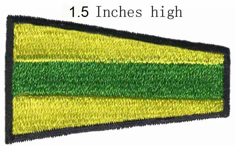 

ICS Вымпел подготовить флаг 1,5 "Высокая вышивка патч для детской одежды/Аппликация шитье/вышитые железа на аппликации