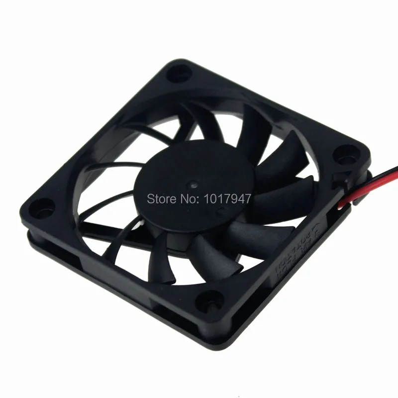 Осевой охлаждающий вентилятор Gdstime 6010 5 в постоянного тока 2P 6 см 60 мм 60x60x10 10 шт. -