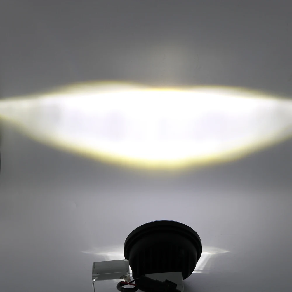 Мотоцикл Daymaler 4,5 дюймов светодиодная фара ближнего света для Harley Davidson Противотуманные фары вспомогательный светильник лампа прожектора