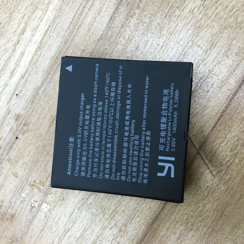 Для Xiaomi Yi 4K + lite 1400 мАч 2 шт. батареи Xiao двойное зарядное устройство для спортивной