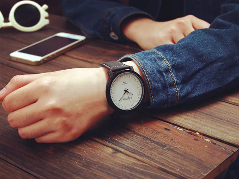 2019 модные женские часы Стальной корпус для мужчин wo мужские кожаные кварцевые