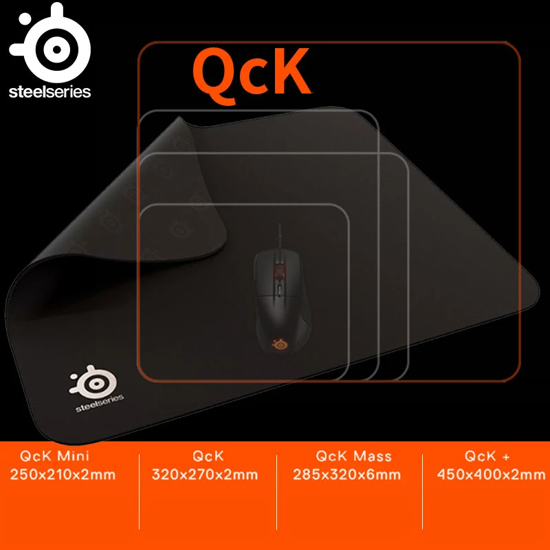 Оригинальный игровой коврик для мыши SteelSeries QcK Mass/Heavy/XXL/+ ограниченный CF CSGO|qck