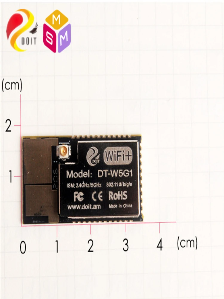 Doit AIoT SoC DT W5G1 5G wifi модуль 2 4g/5g двухчастотный с антенным интерфейсом Беспроводная