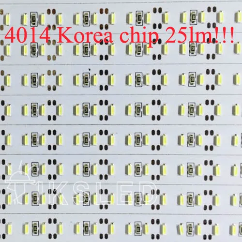 

SMD korea chip 4014 led strip SMD 4014 led Light Bar 1m LED Rigid Strip aluminium 12V 50 * 100cm+u+cover