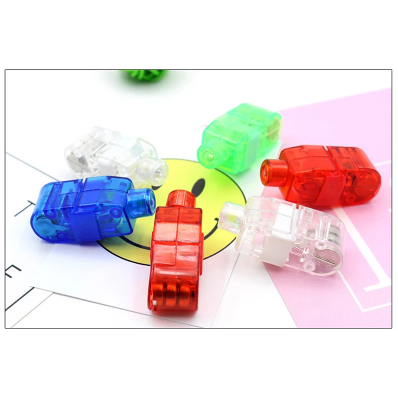 5 шт. Новинка светодиодные пальчиковые огни Светящиеся Пальцы магический трюк