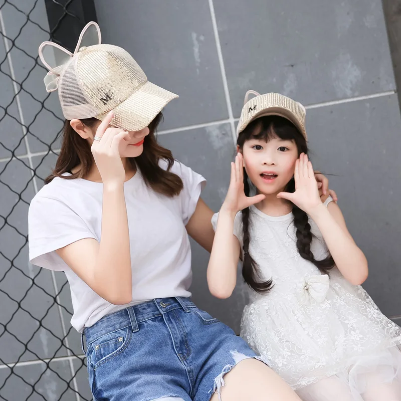 Детская бейсбольная кепка весенне летняя солнцезащитная Кепка для родителей и