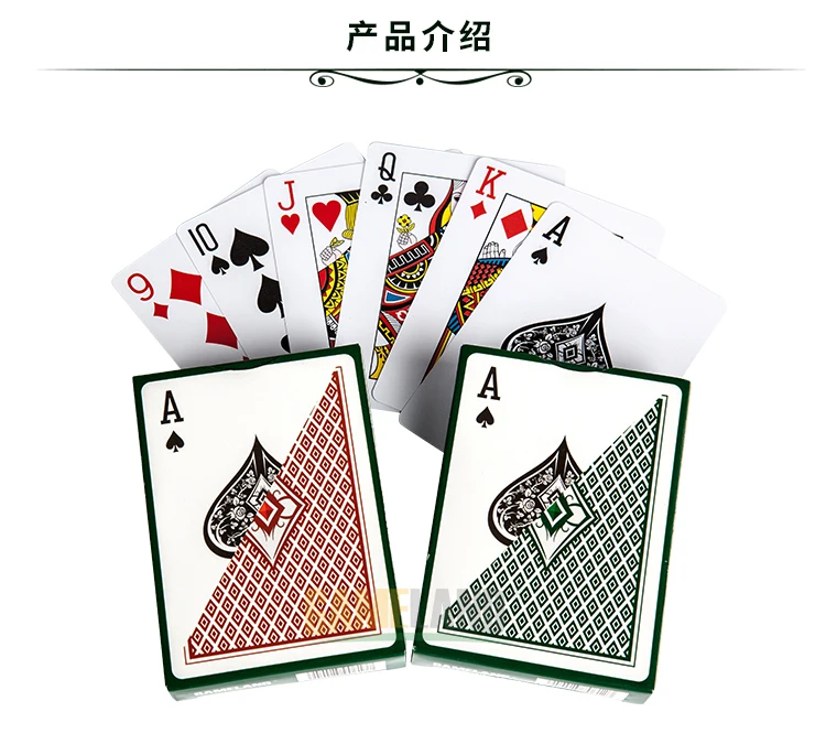 Малый Пластик карты Водонепроницаемый моющиеся Liquor& Poker