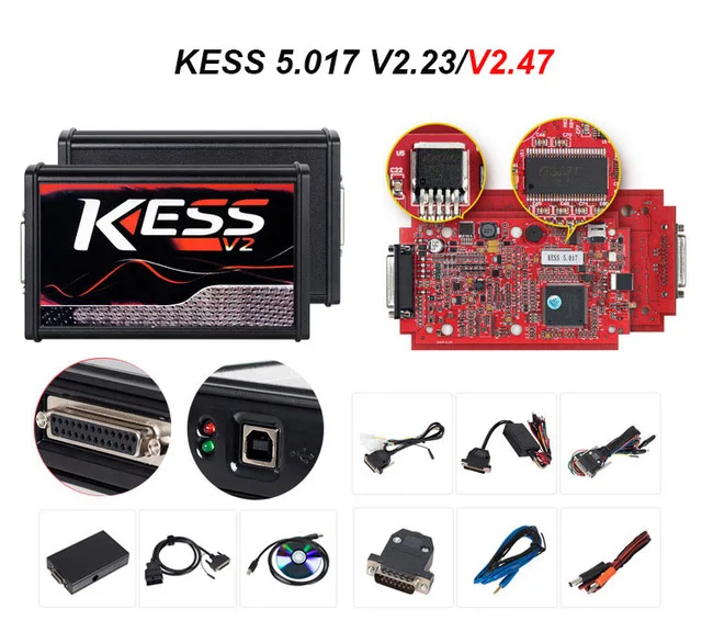 Fgtech Galletto 4 Master V54 светодиодный BDM Рамка BDM зонд адаптер KESS KTAG fg tech galletto V54 ECU чип тюнинг ecu программист - Цвет: KESS V2.47