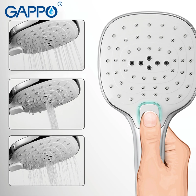 

GAPPO thermostatic shower Faucets bathtub faucet thermostat faucet bath mixer wall mounted rainfall shower set mixer tap