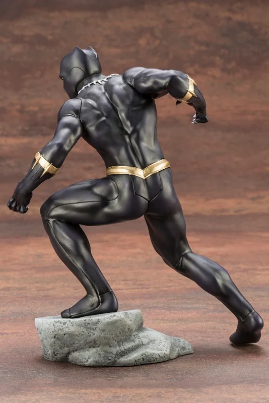 Kotobukiya Marvel Мстители Черная пантера ПВХ 18 см фигурка игрушки | Игрушки и хобби